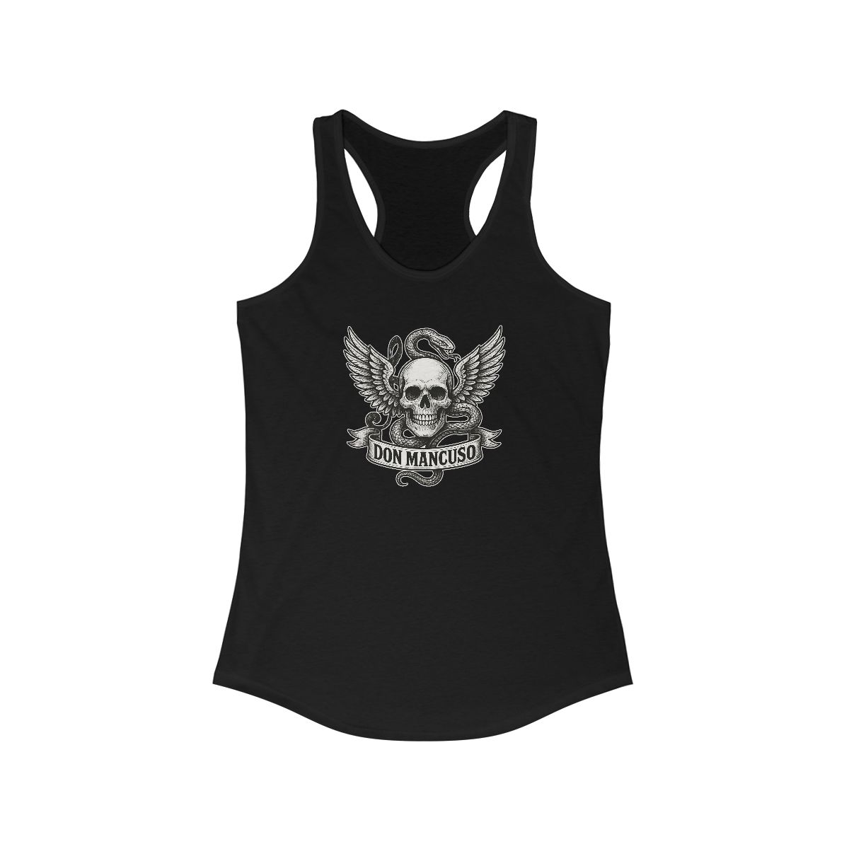Don Mancuso Wings of Rock - Women’s Racerback Tank